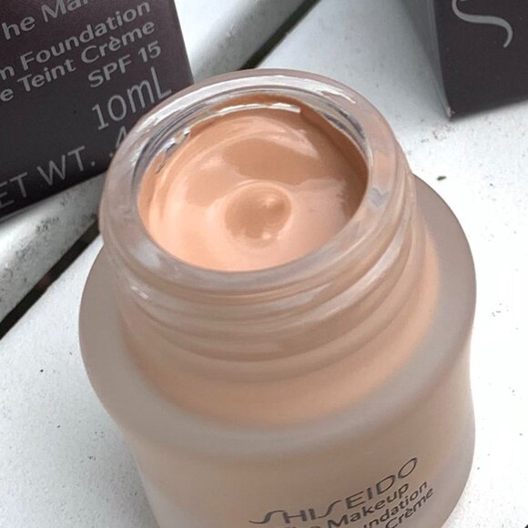 2pc Shiseido SPF15 The Makeup Cream Foundation Travel Mini - Picture 7 of 10